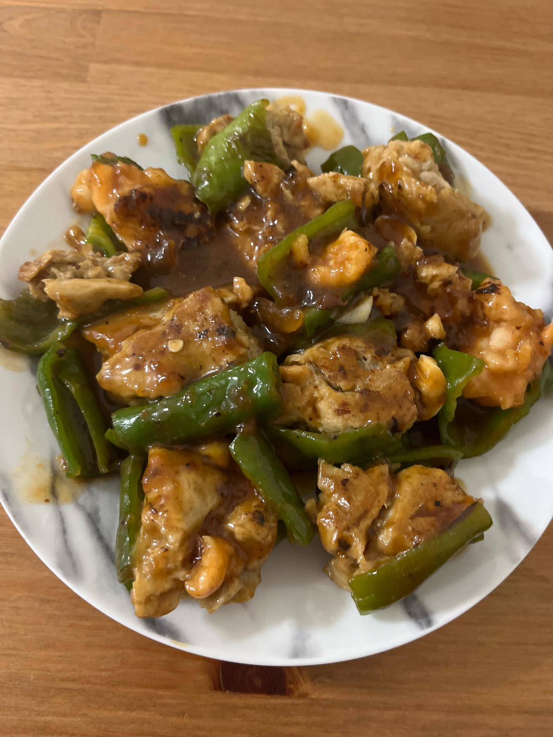 超下饭的青椒酿虾滑