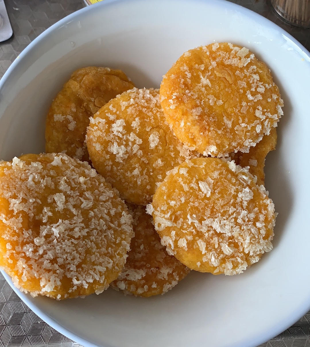 不会变形的南瓜饼