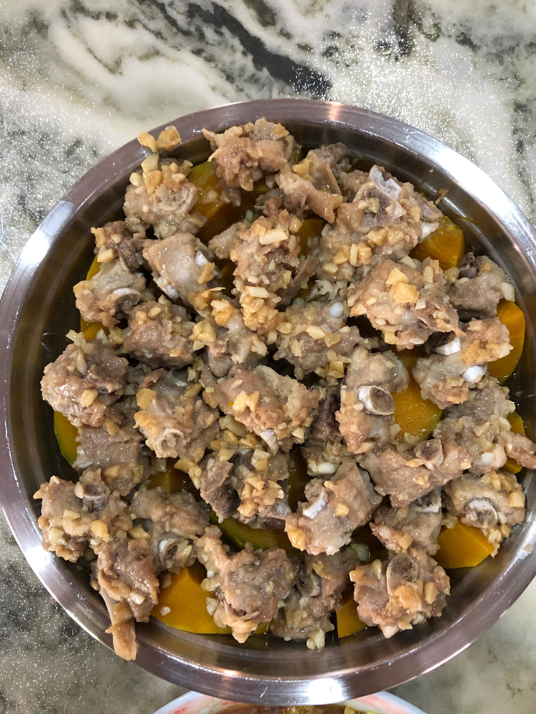 蒜蓉南瓜蒸排骨