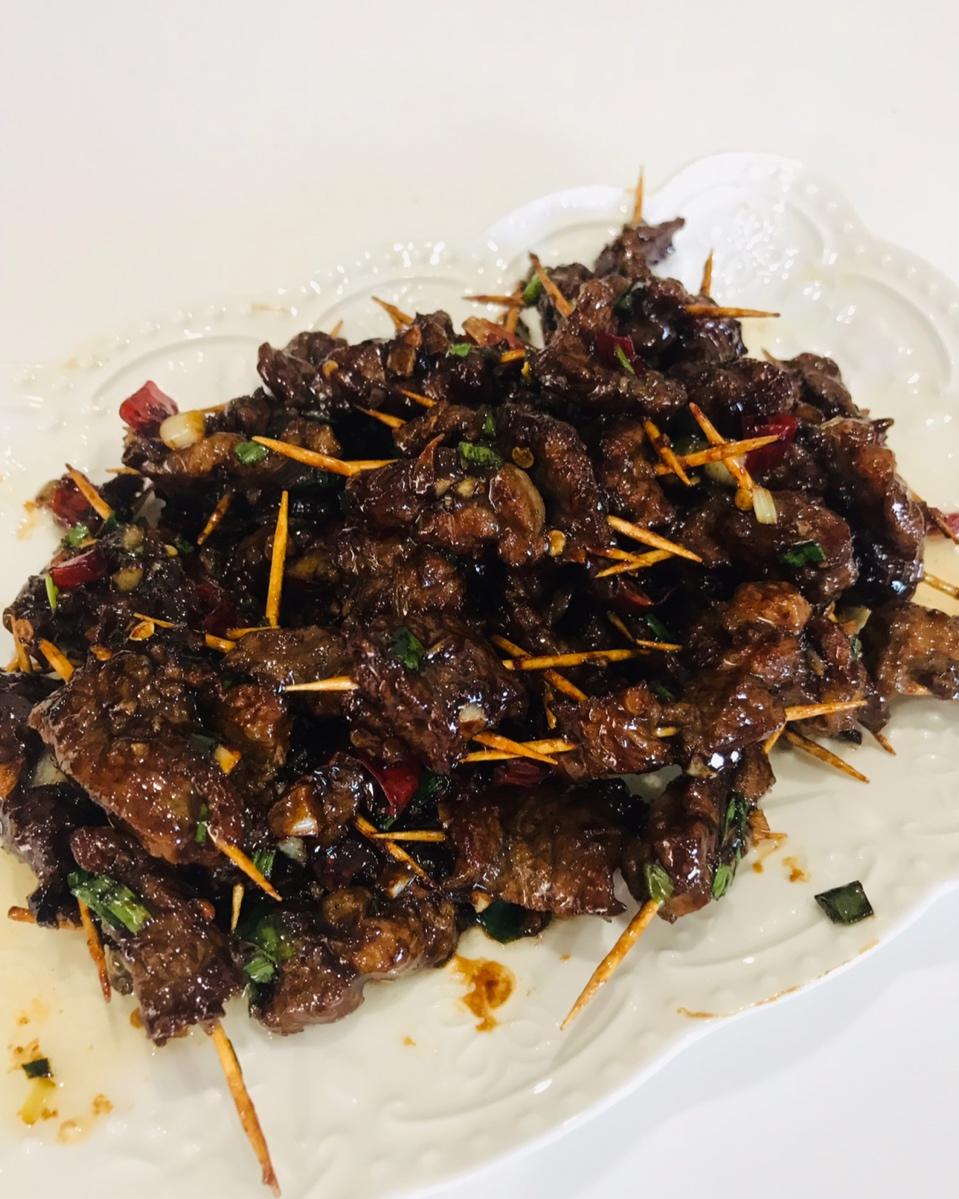 牙签牛肉 道地湖南味