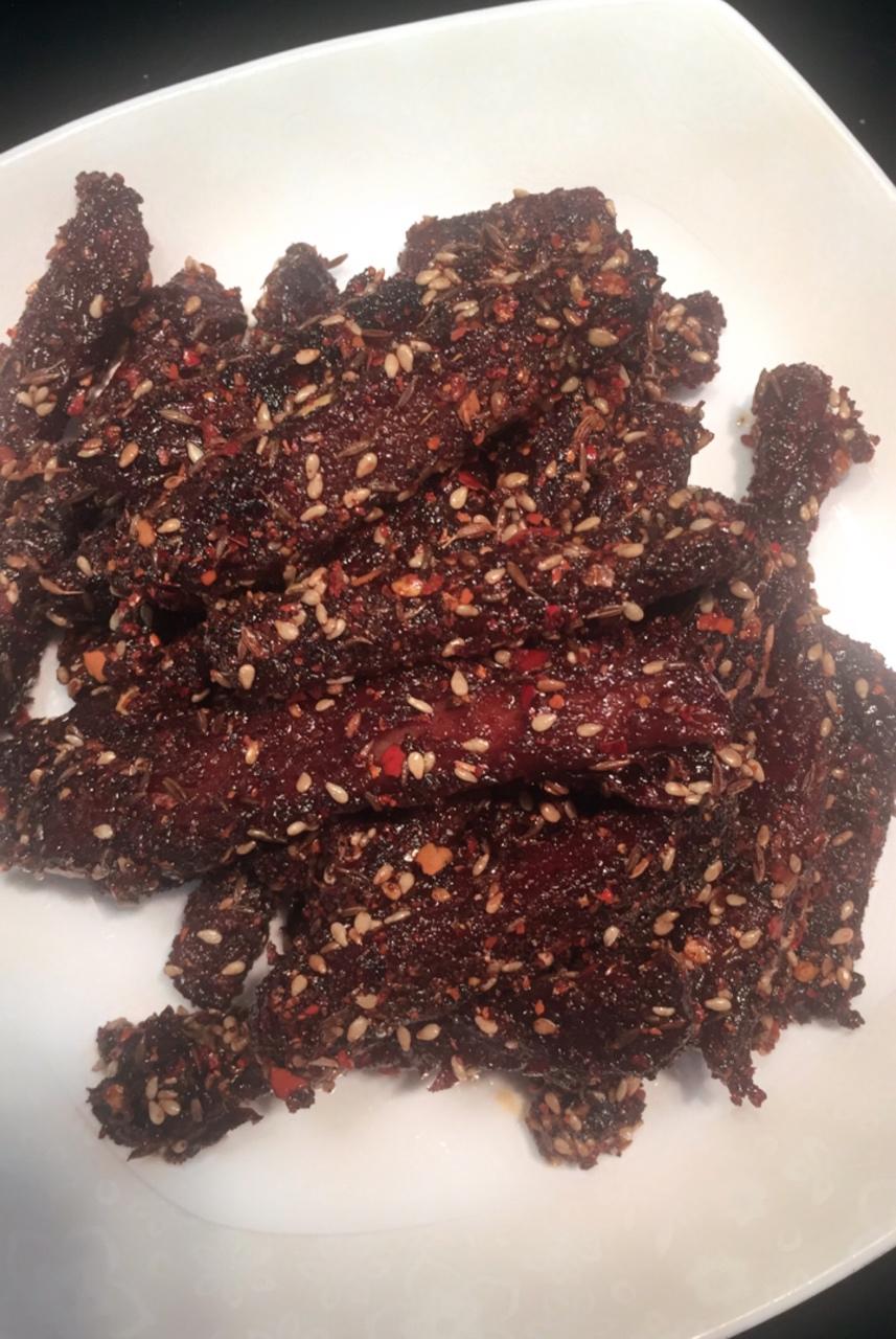 川味麻辣牛肉干