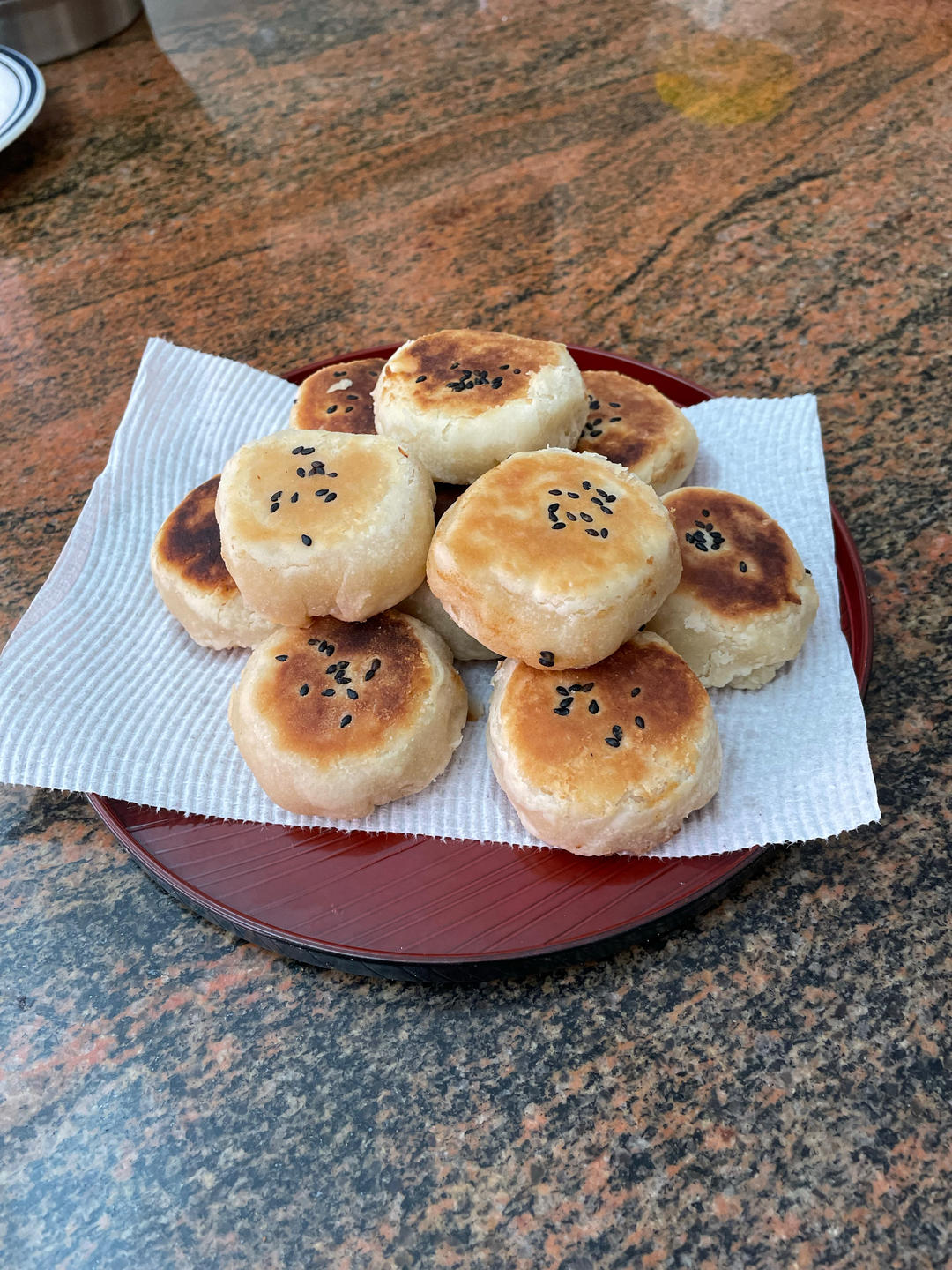 无需烤箱的绿豆饼