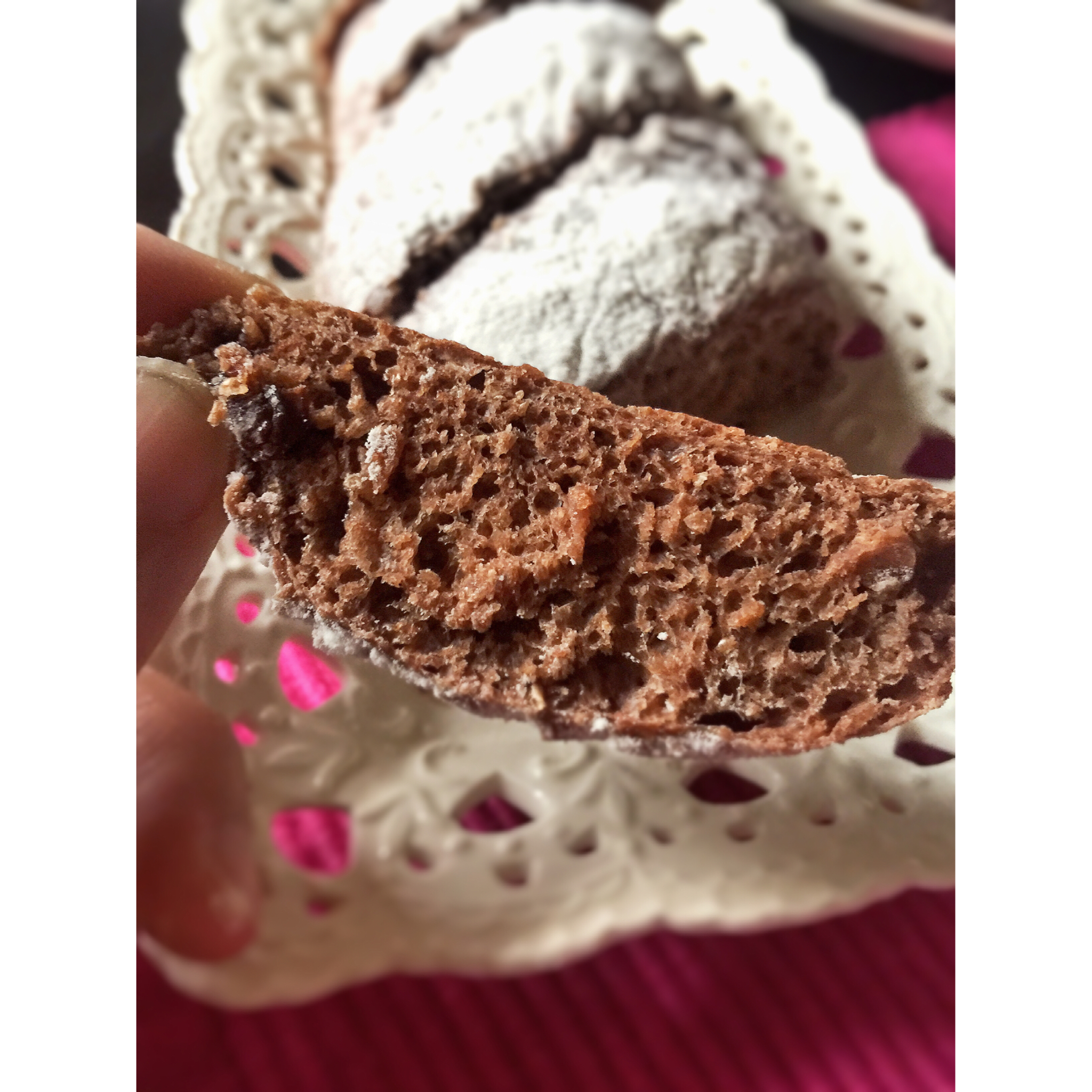 全麦巧克力豆软欧