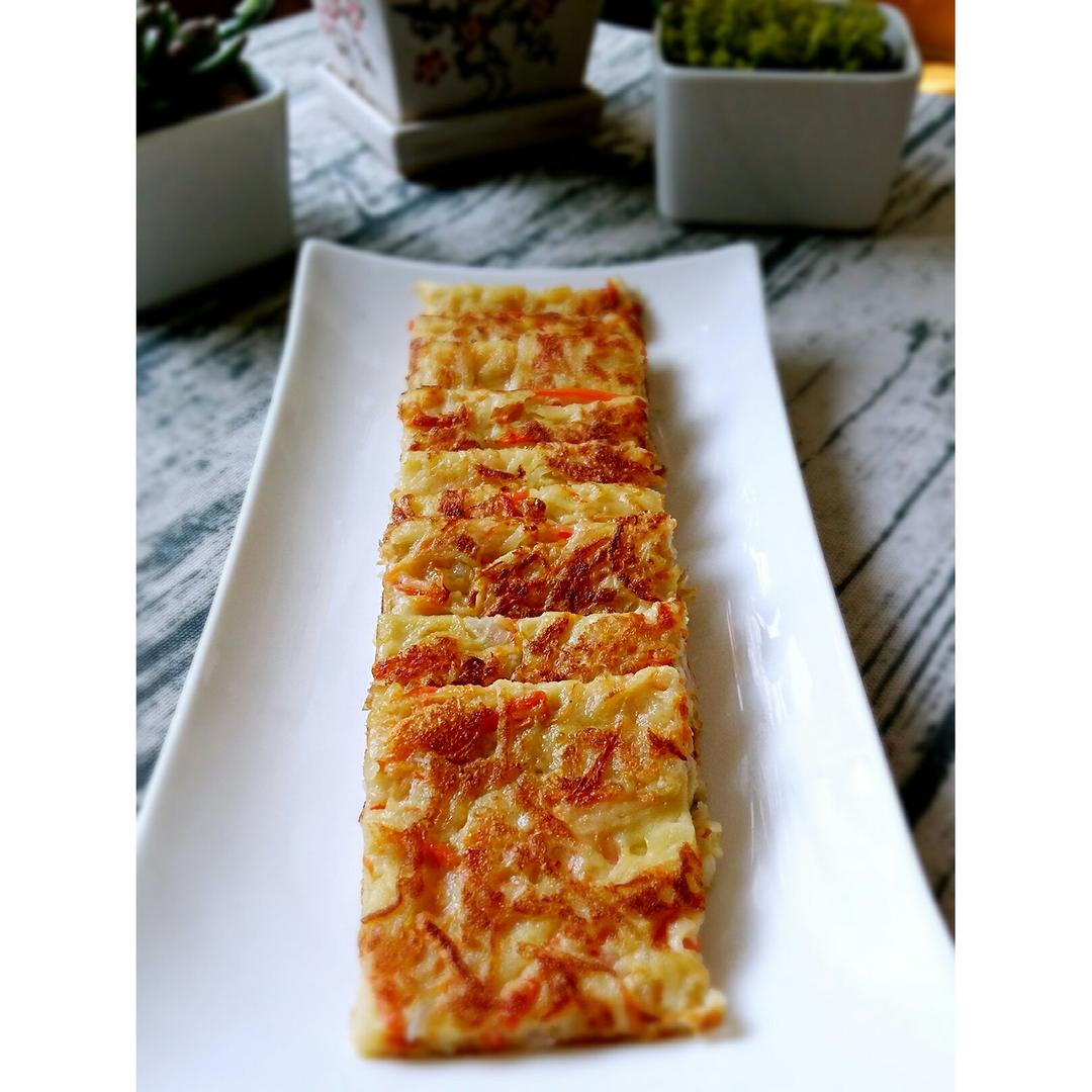 堂妈教你做泡菜饼