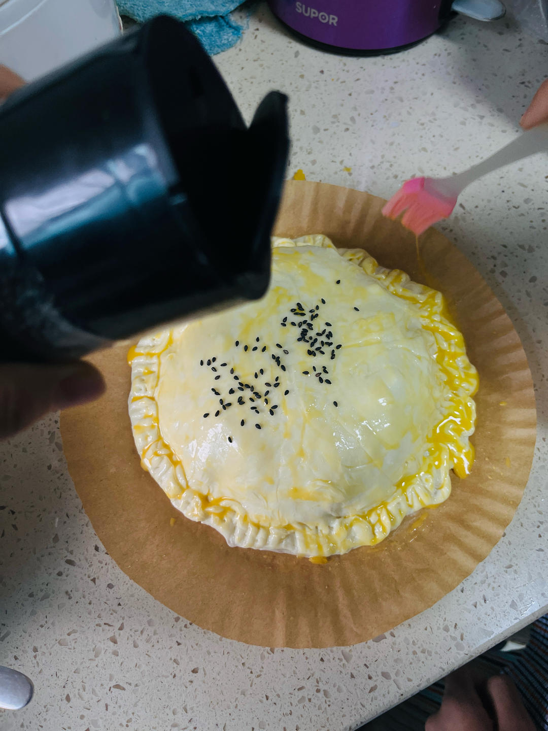 纯奶手撕吐司的做法 步骤1