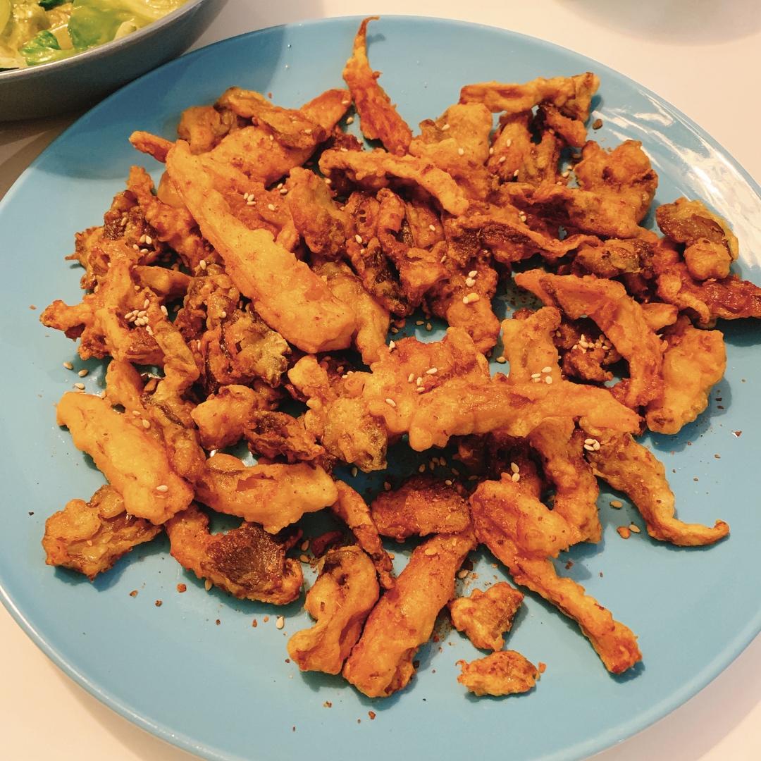 干炸蘑菇（家乡版）