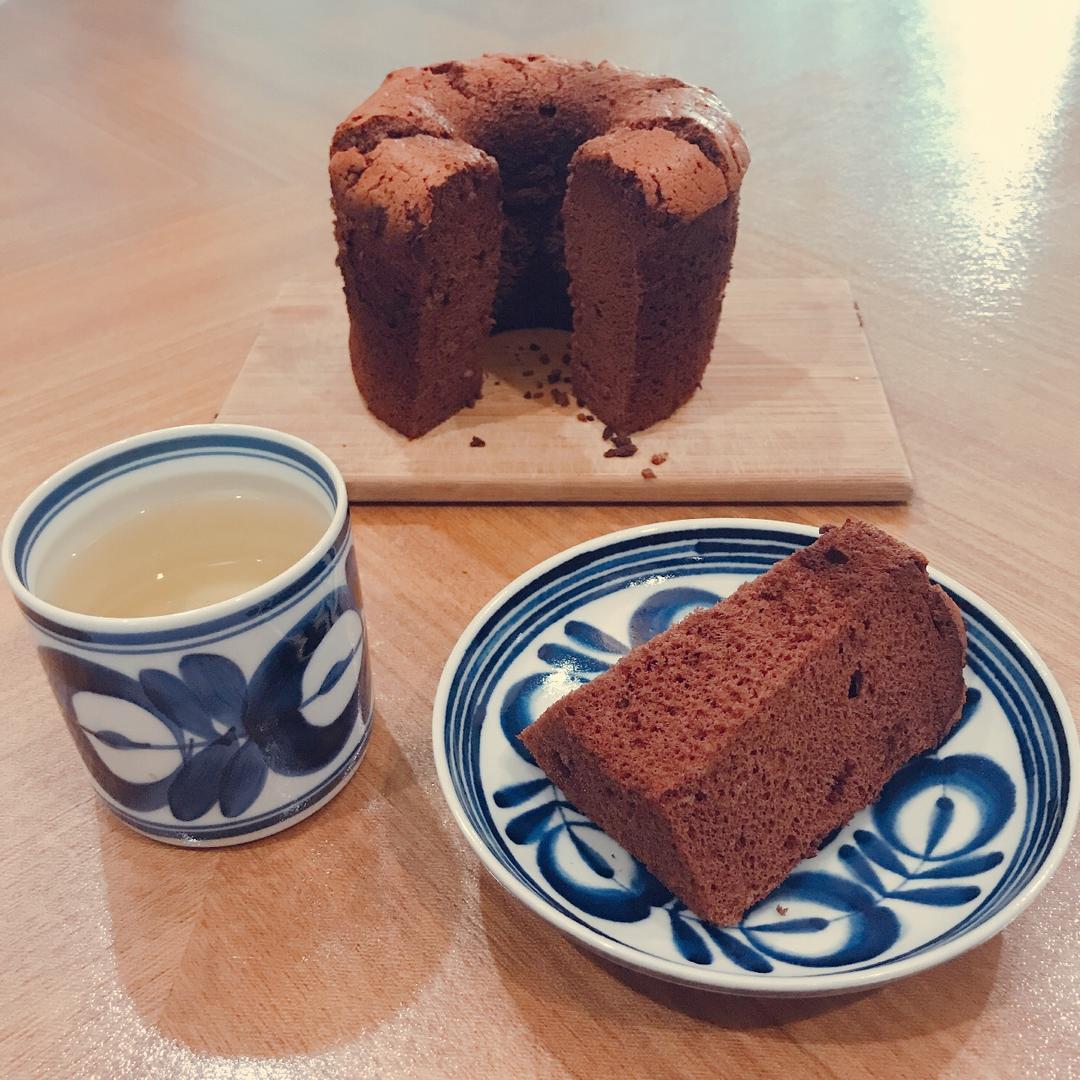 不消泡的巧克力戚风