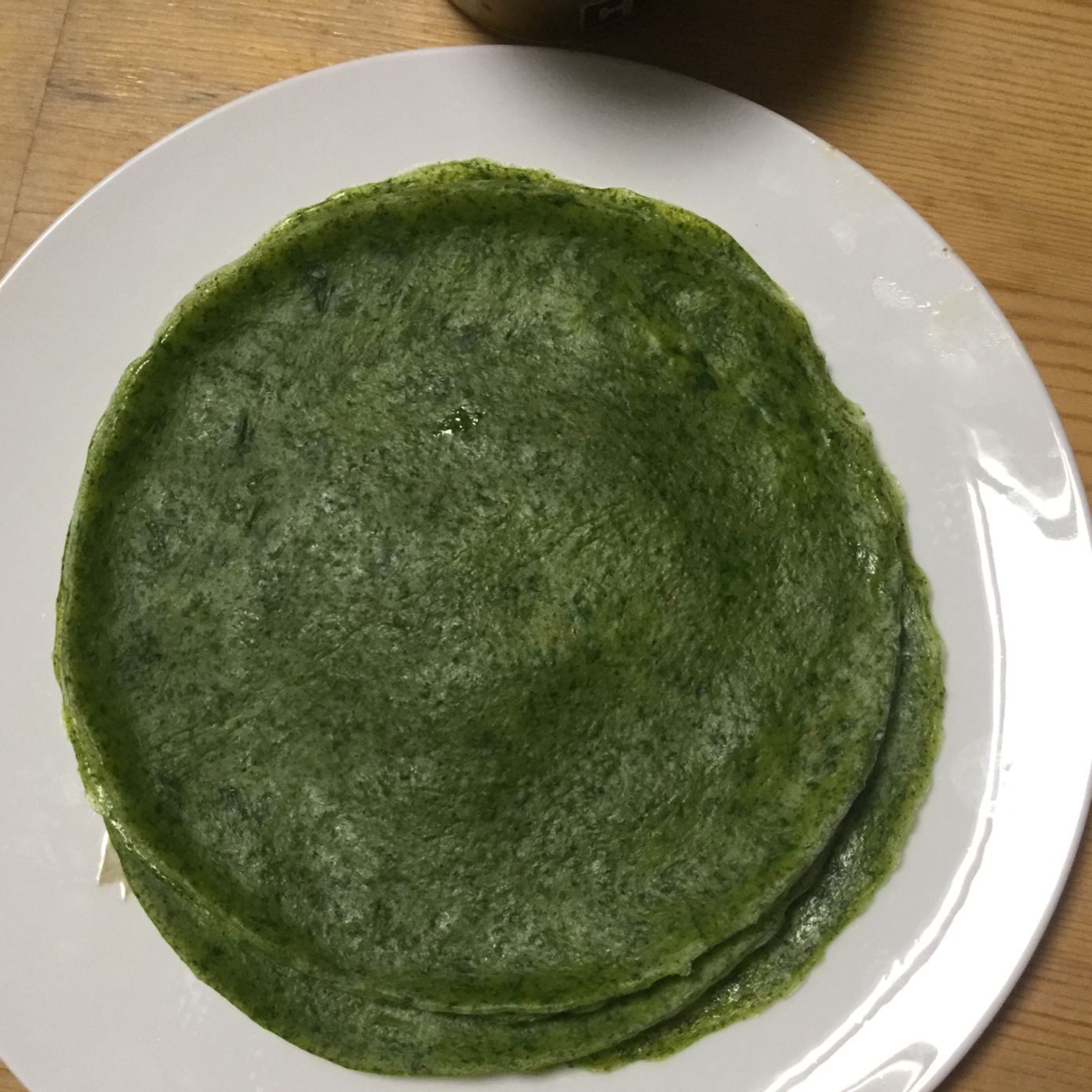 青菜煎饼