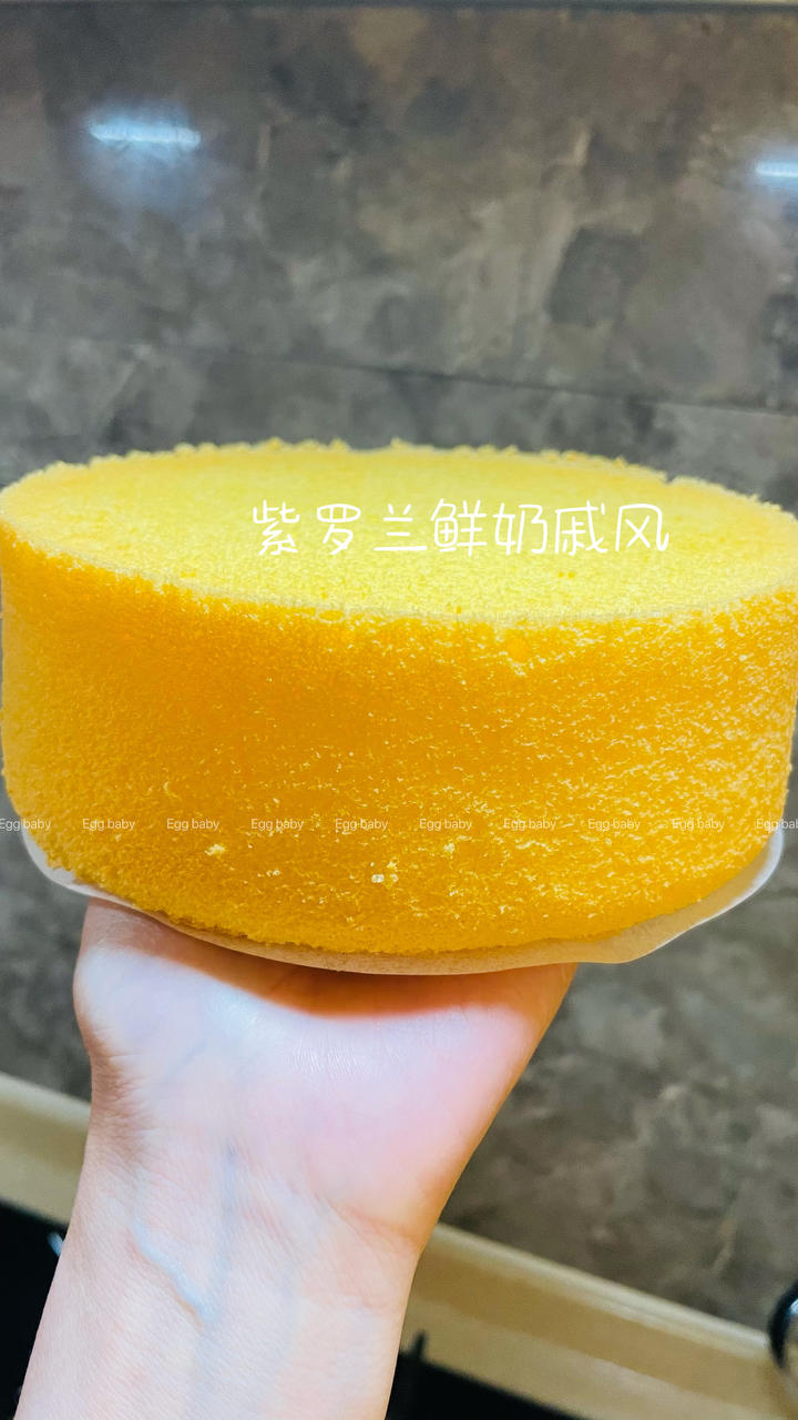 松下烤箱低油低粉低卡戚风胚