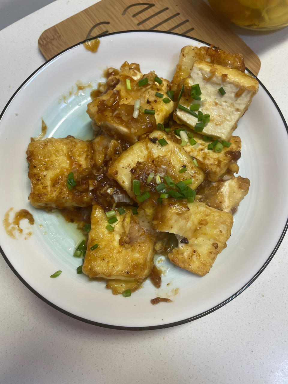 无敌好吃的香煎豆腐