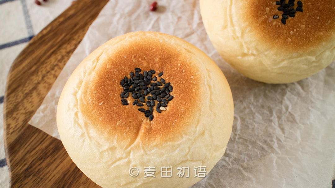 超高人气的日式红豆面包