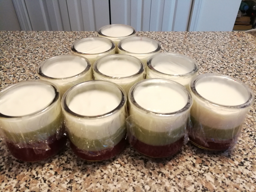 蔓越莓酸奶布丁的做法 步骤12