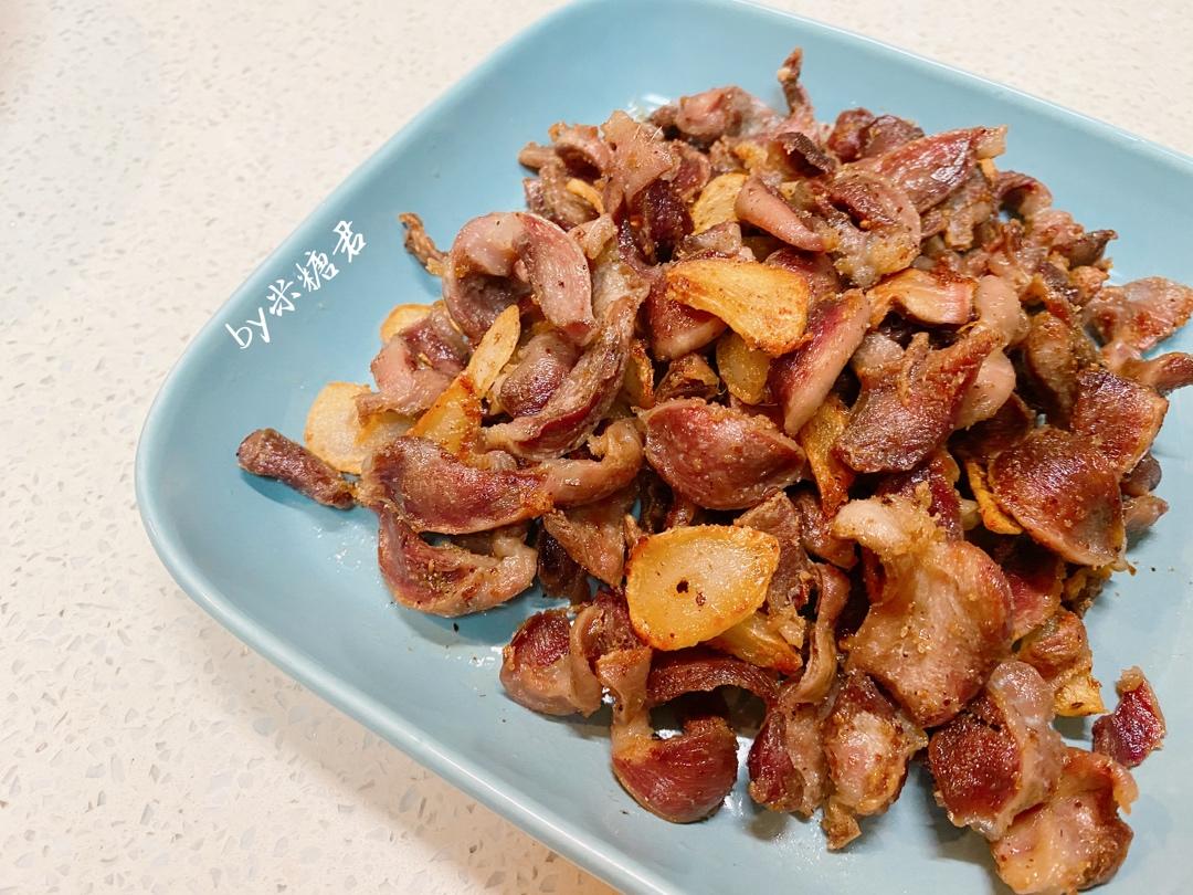 夏日下酒菜：孜然炒鸡胗