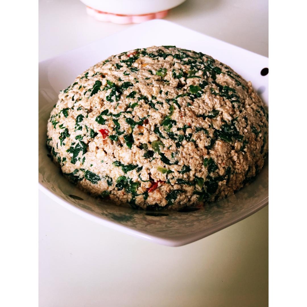 【曼食慢语】茼蒿拌豆腐