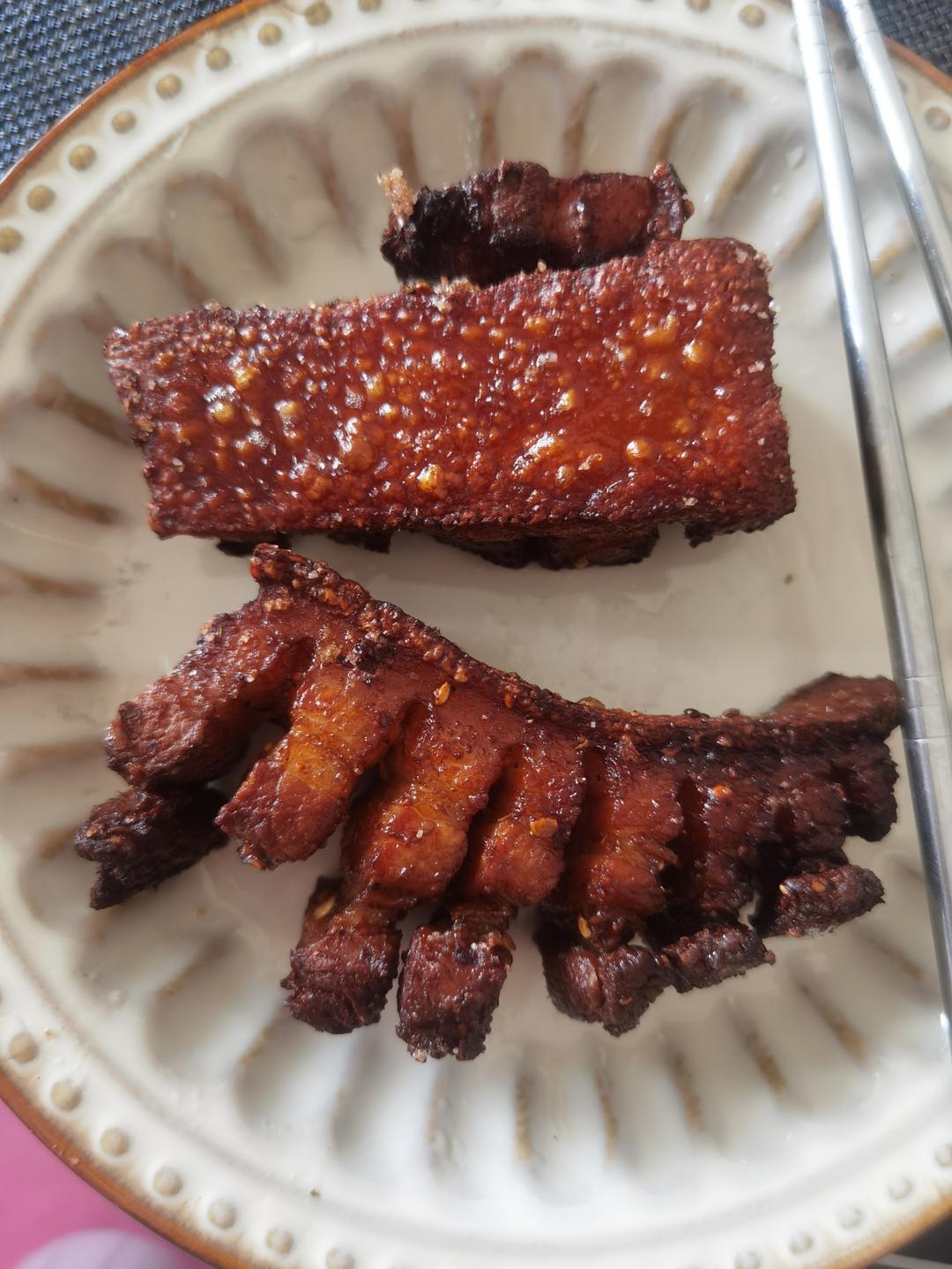 脆皮五花肉这样做 肥而不腻 巨香！！