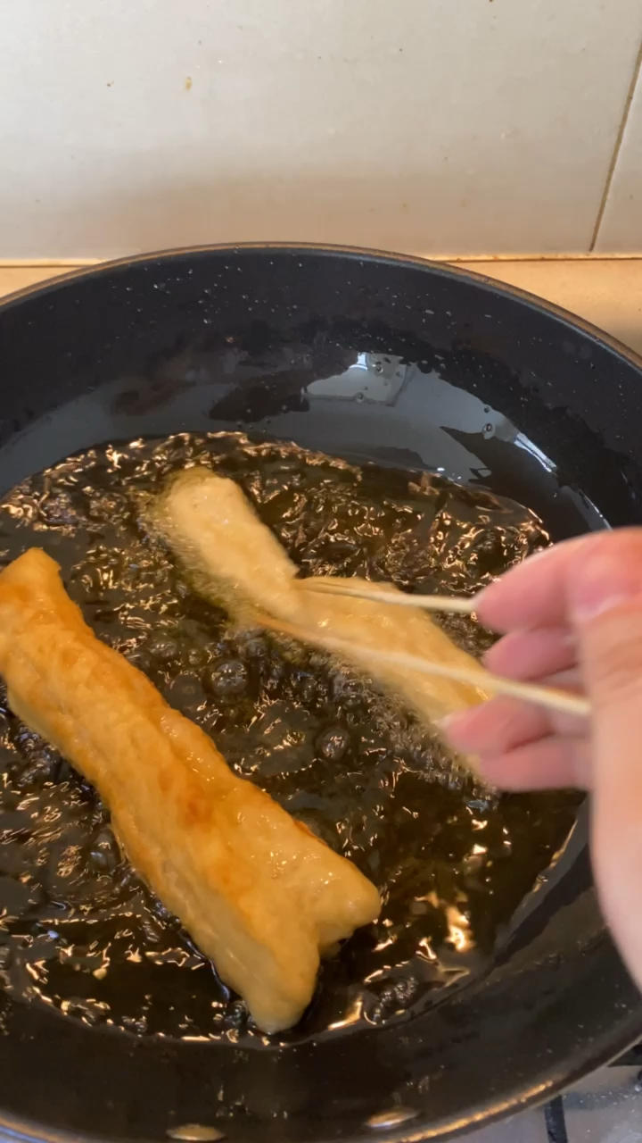 快手早餐～自制油条（酵母版，不含泡打粉、膨松剂）
