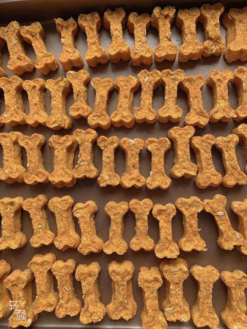 自制无添加狗狗零食——紫薯鸡肉甜甜圈&鸭脯肉干