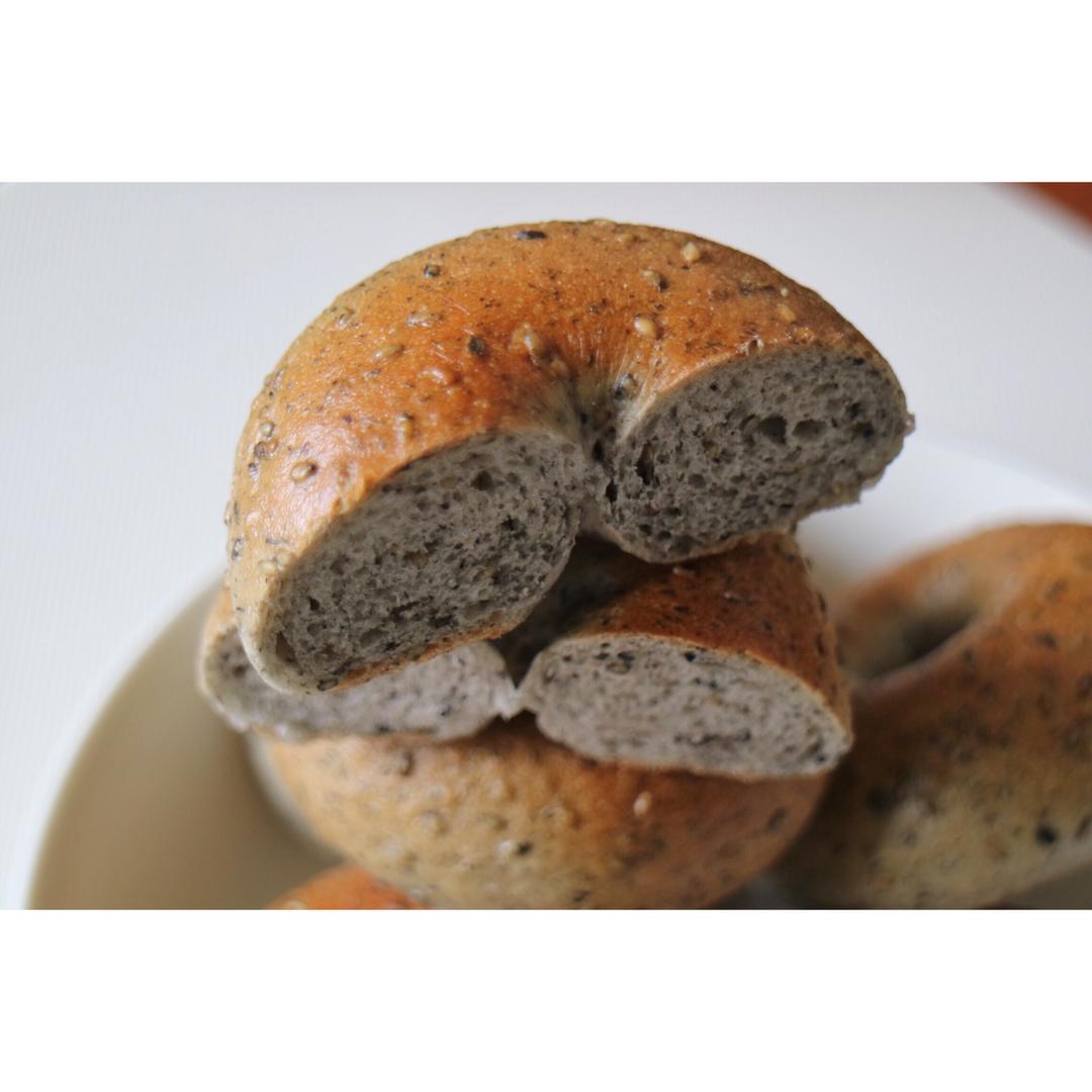 芝麻贝果（咸）