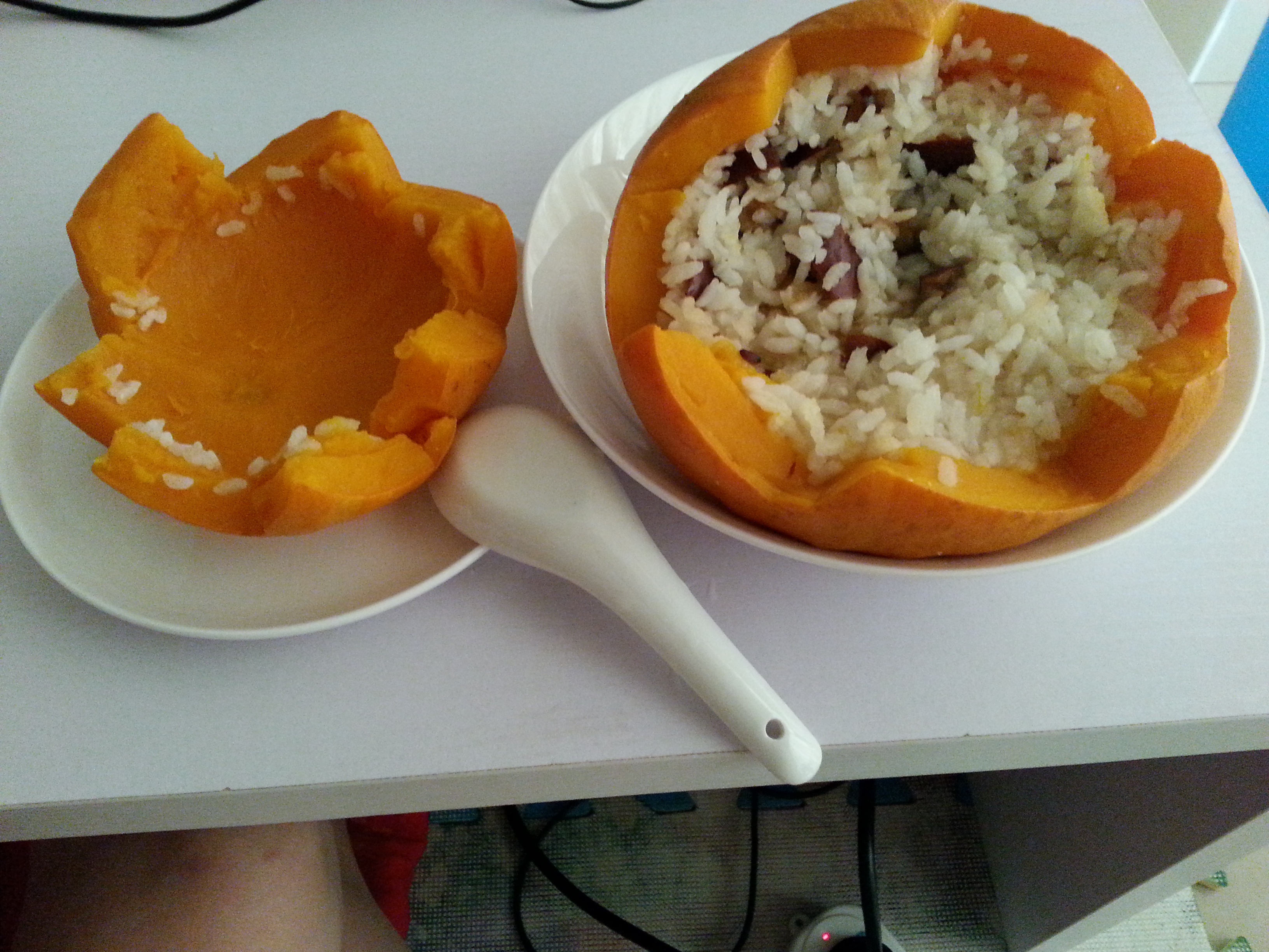 银耳枸杞南瓜盅