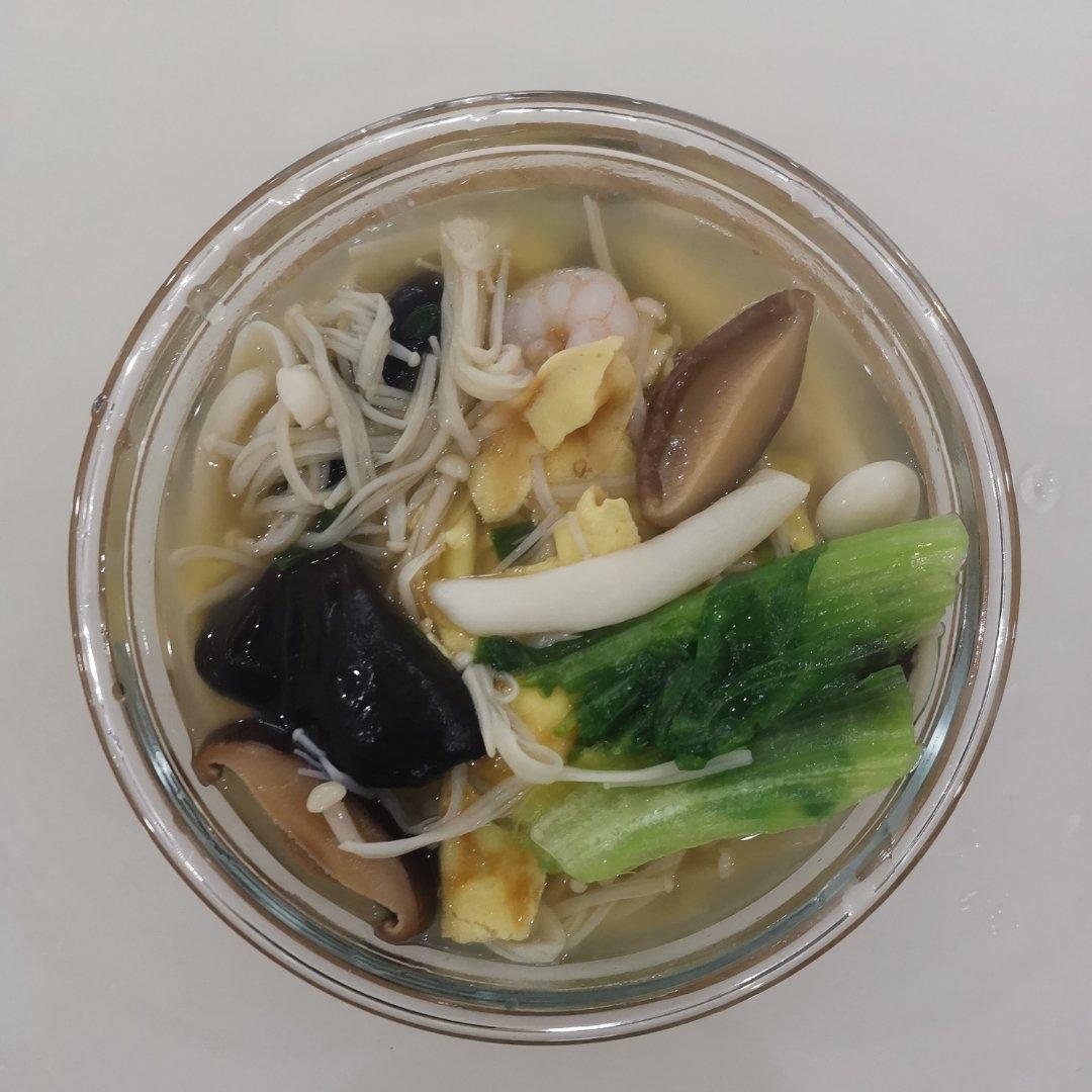 低卡减脂餐~三鲜菌菇汤