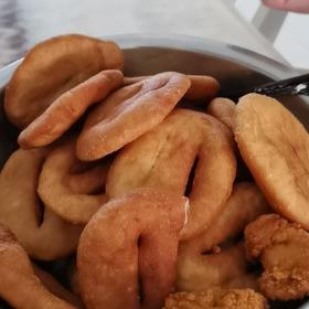 外酥内软「炸油饼」暄软好吃😋😋😋