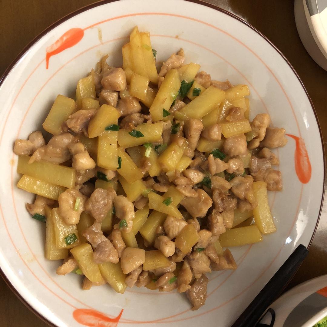 一道怎么做都好吃的干煎土豆鸡丁（红烧，咖喱，椒盐，孜然）