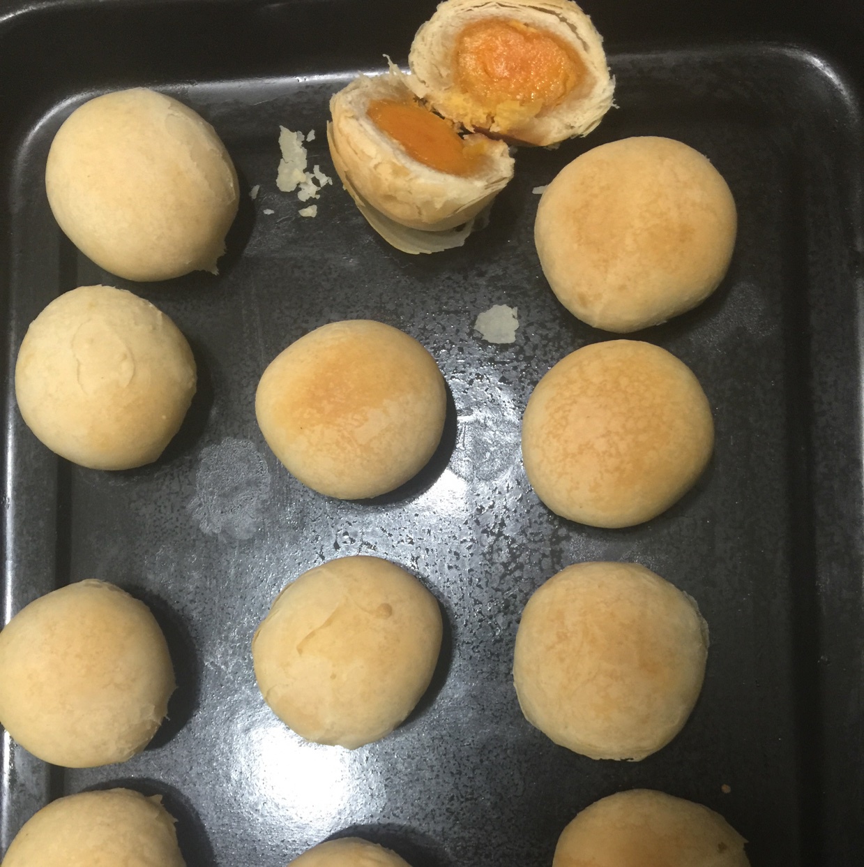 苏式月饼（不输给猪油黄油的植物油版本）