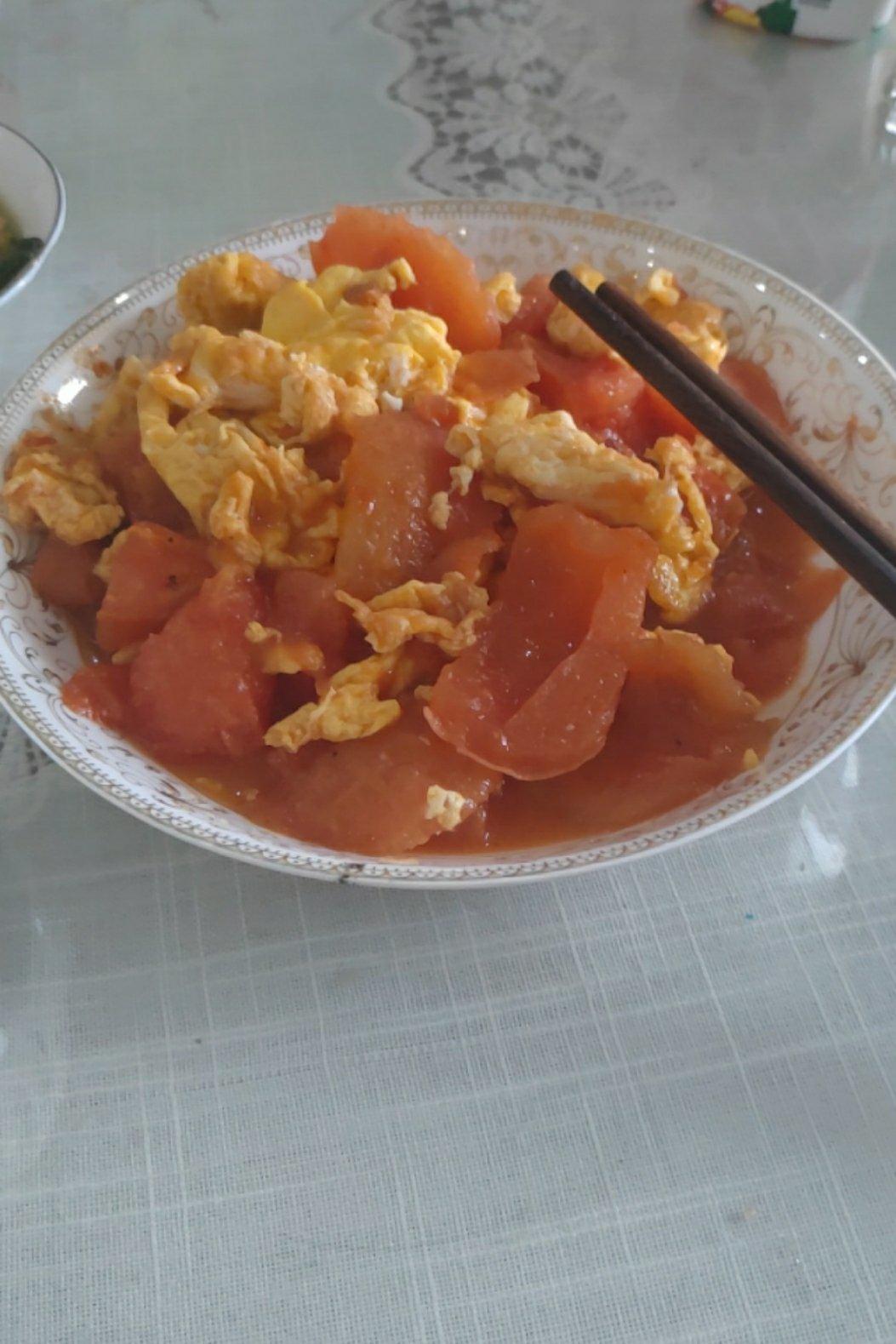 西红柿炒鸡蛋