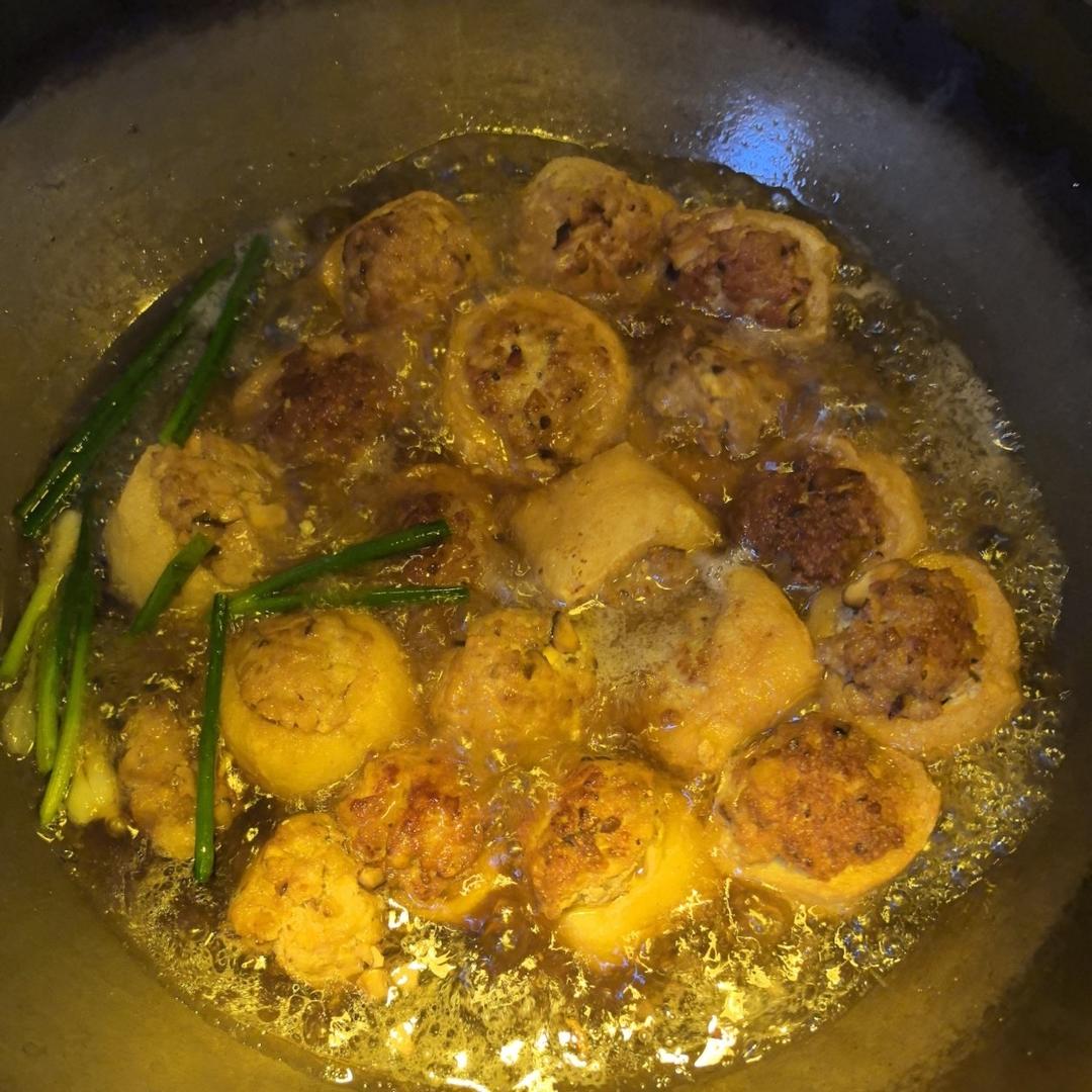 油豆腐塞肉