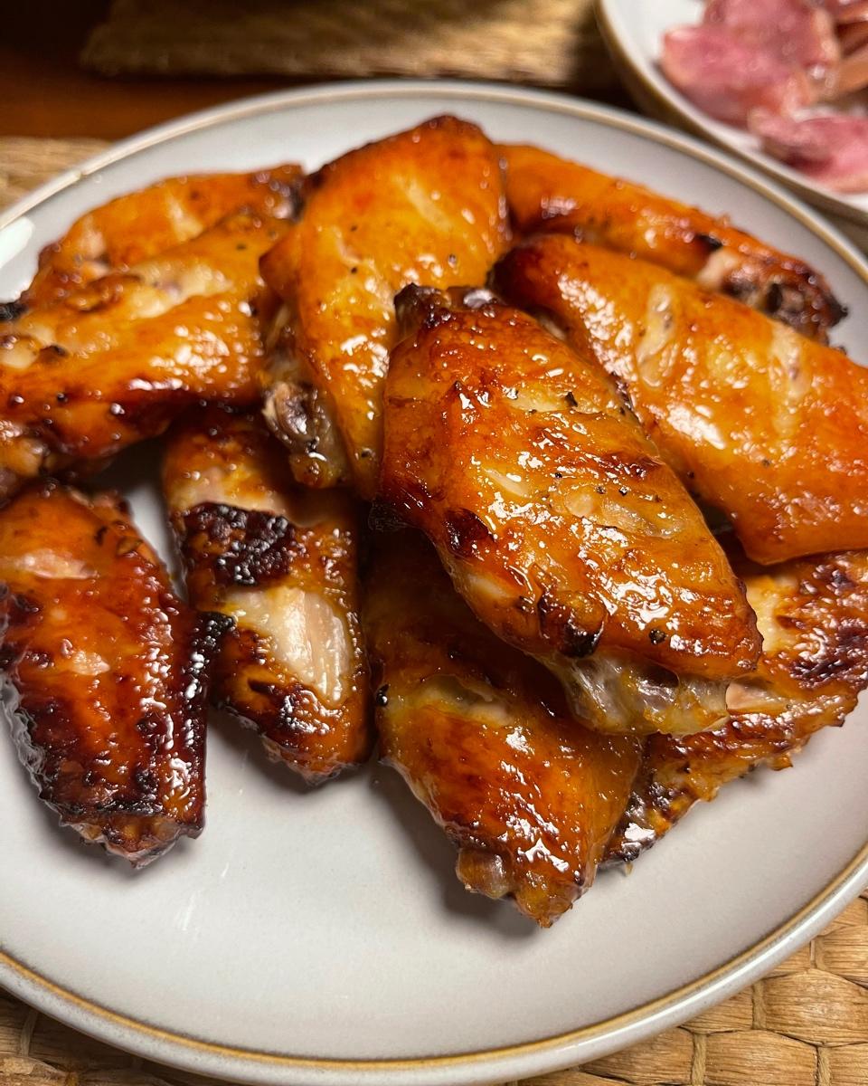 蒜香烤鸡翅｜又香又嫩