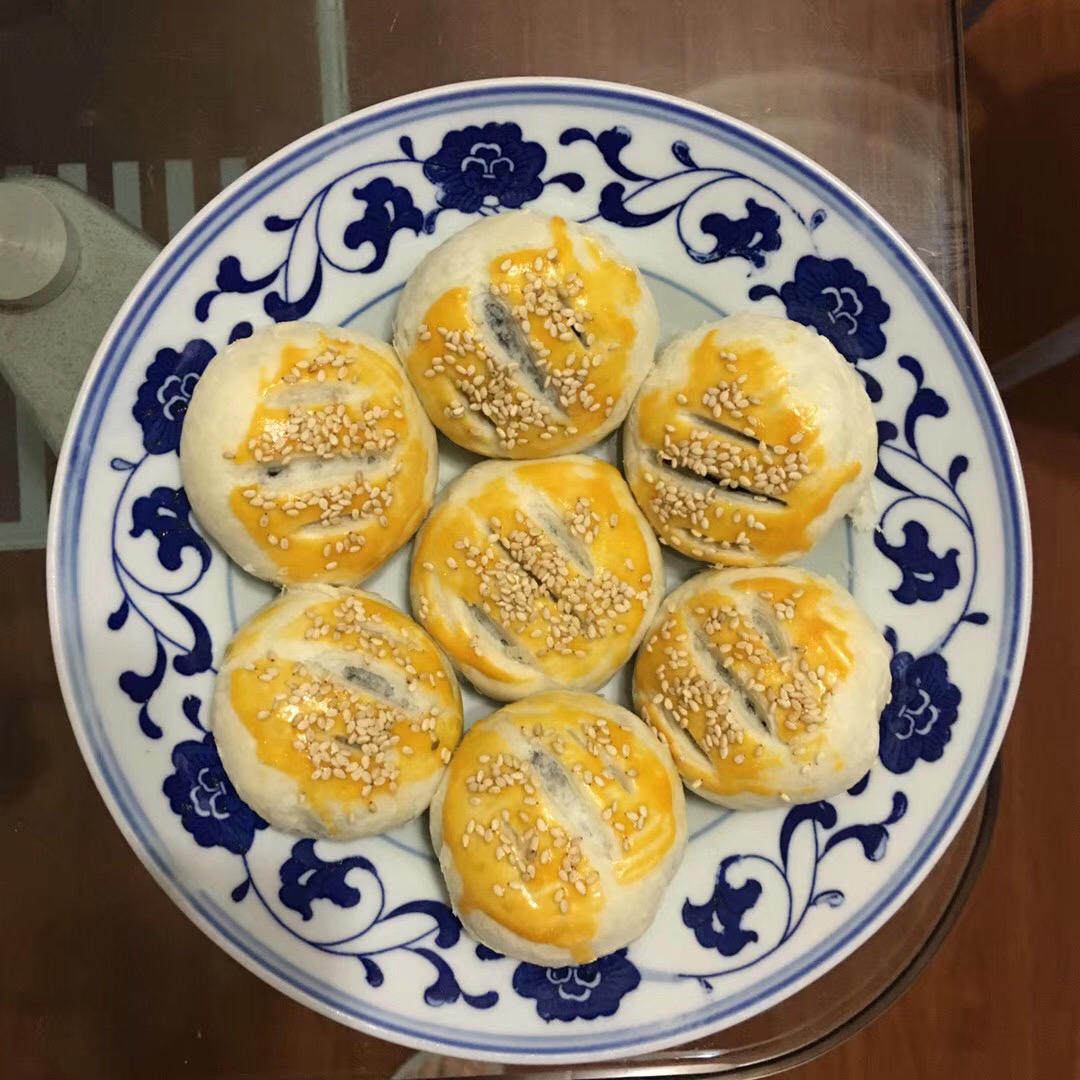 紫米馅老婆饼超快手（不用出膜不用醒面）