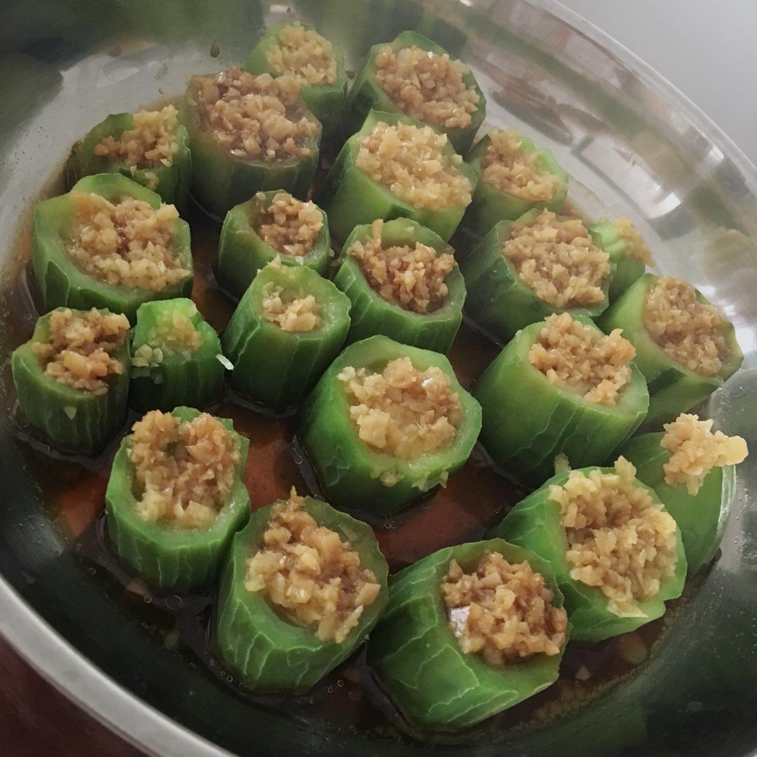 蒜蓉蒸丝瓜