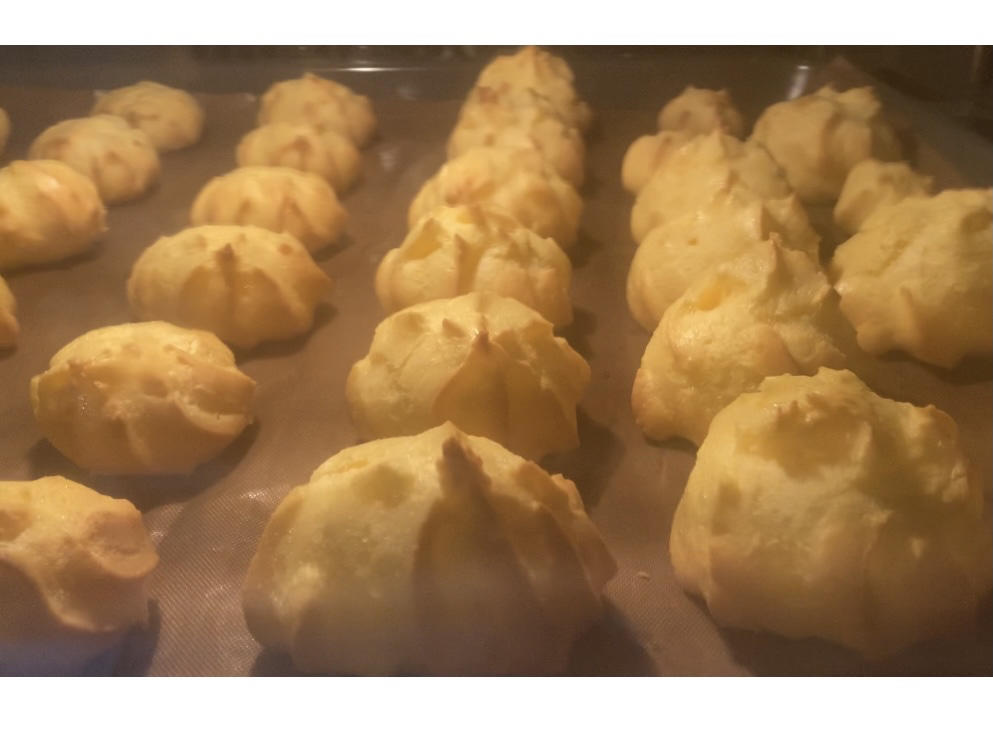 简单易成功的奶油小泡芙做法