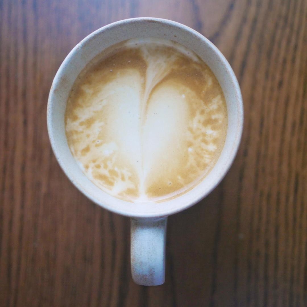 手动奶泡杯拉花练习