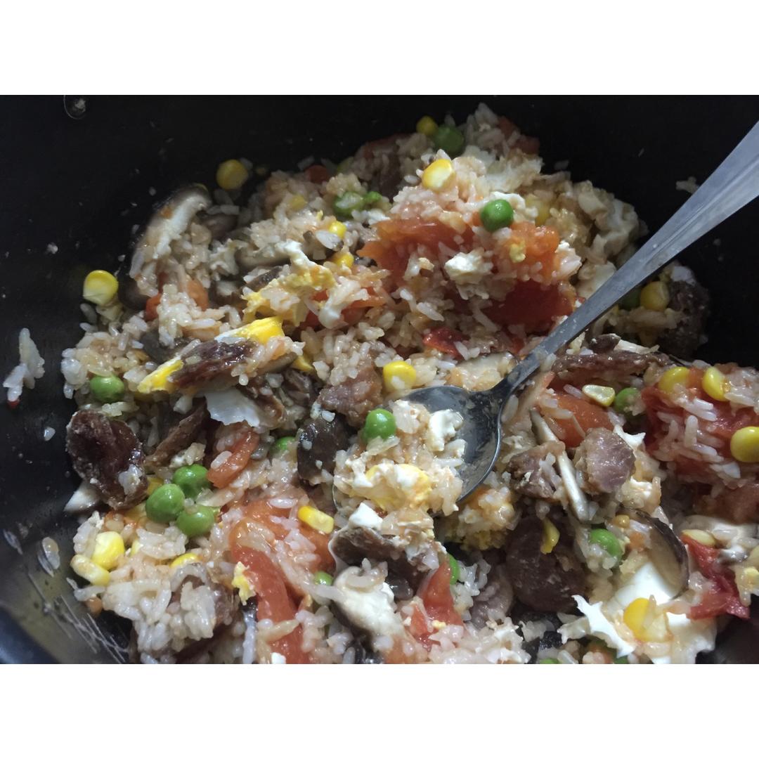电饭锅排骨煲仔饭（焖饭）
