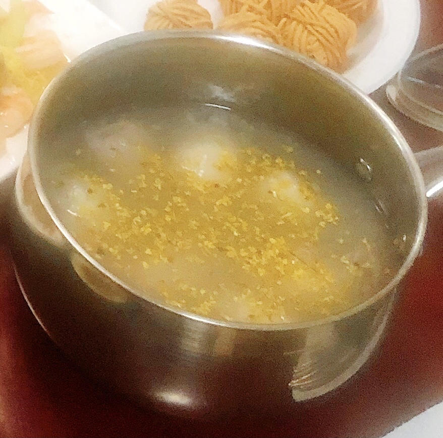 曼食慢语丨2021年夜饭-桂花藕粉糖芋苗