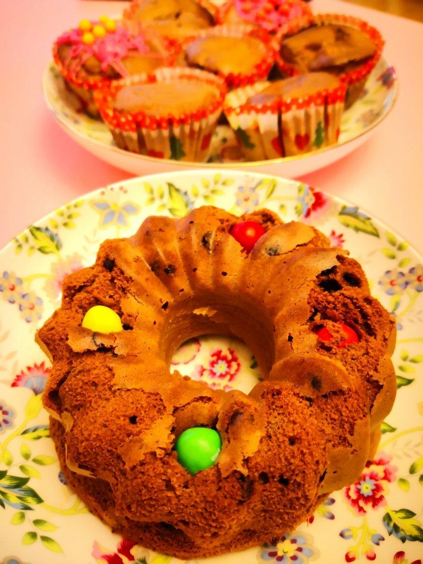 巧克力豆可可戚风