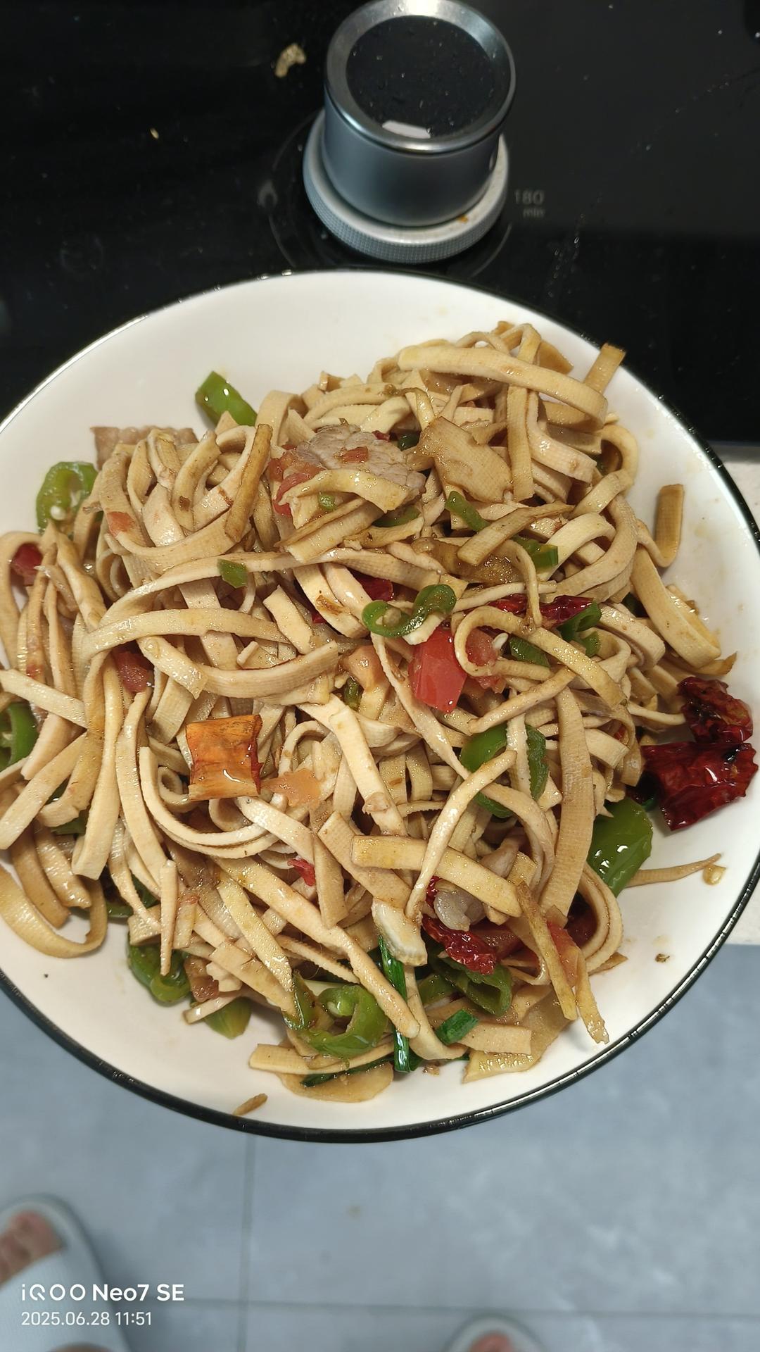 炒豆腐丝