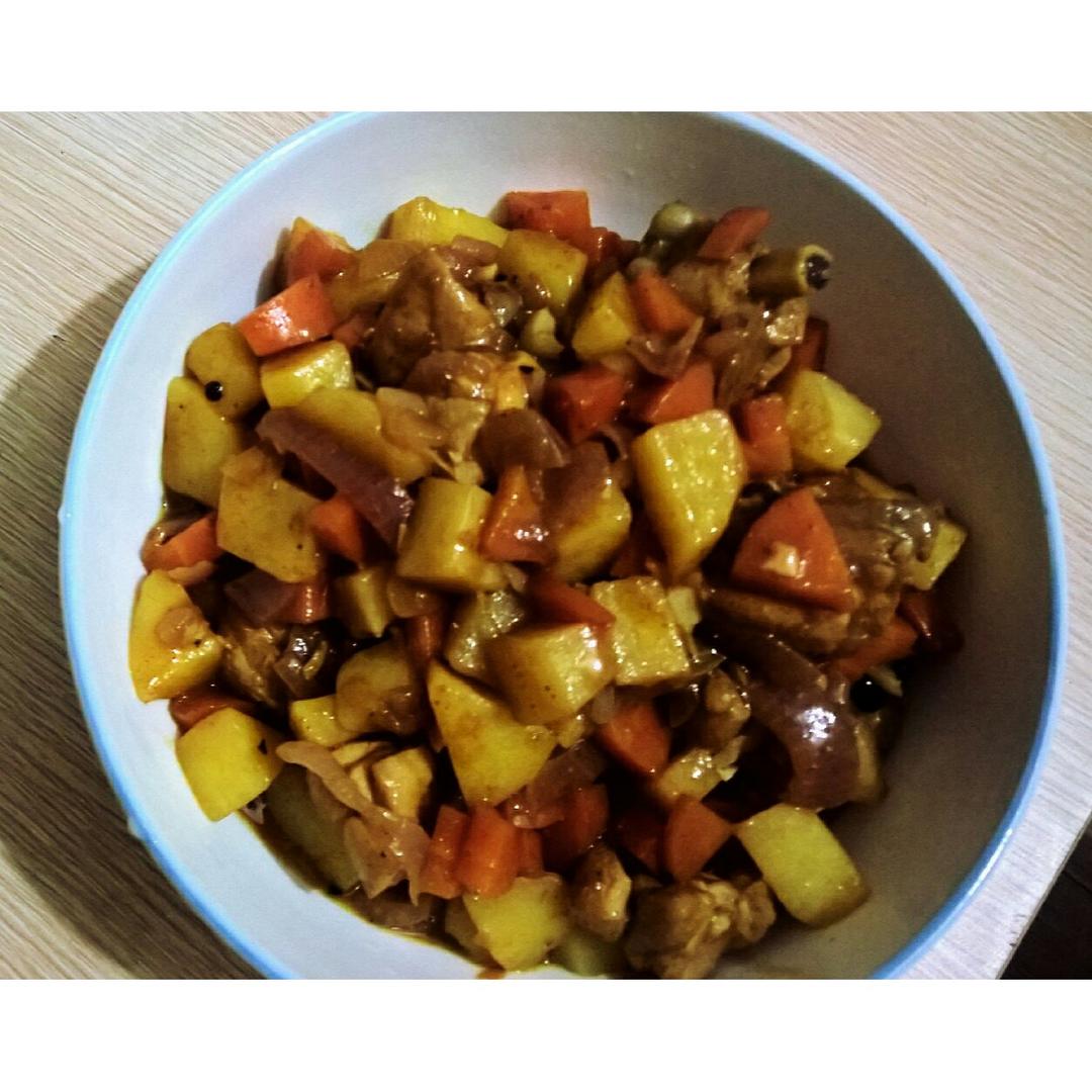 咖喱鸡腿
