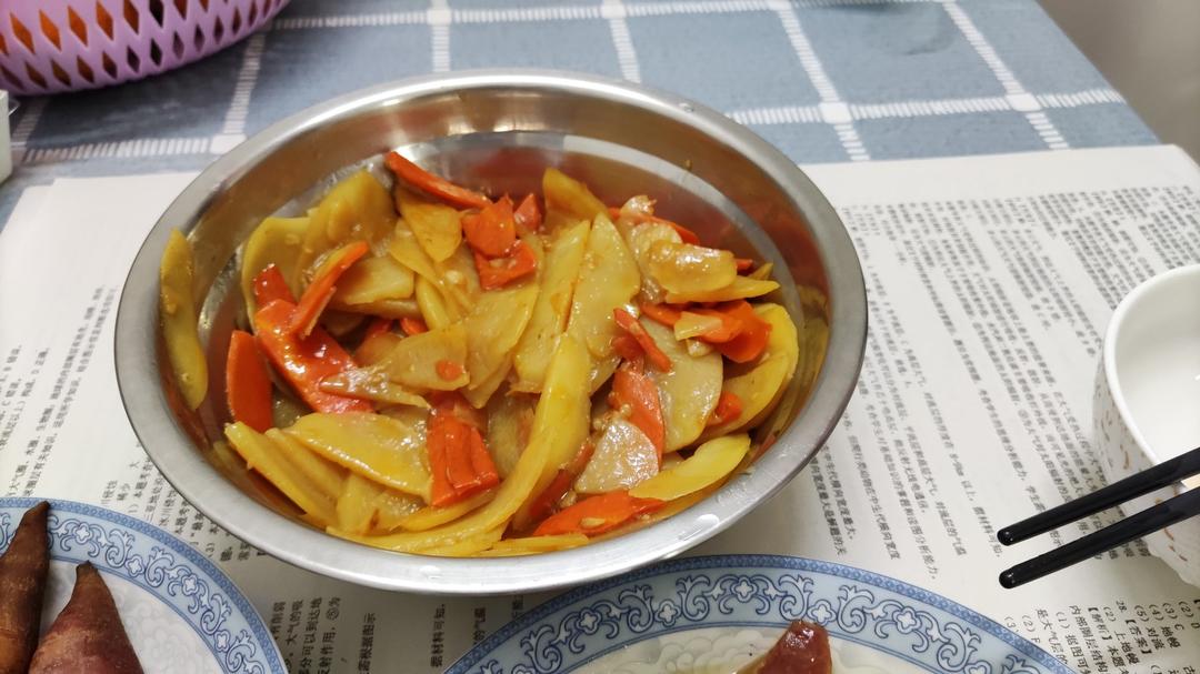 家常炒土豆片