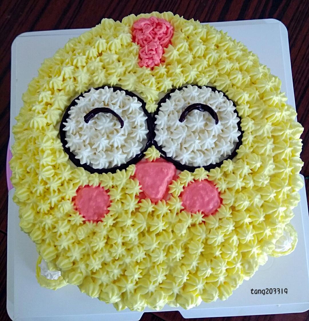 糖小姐的小甜品做的小鸡蛋糕 - 金鸡年大吉祥