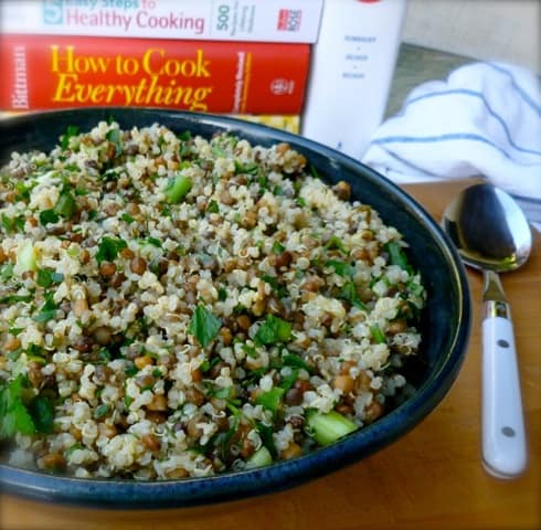Lentil Quinoa Salad的做法