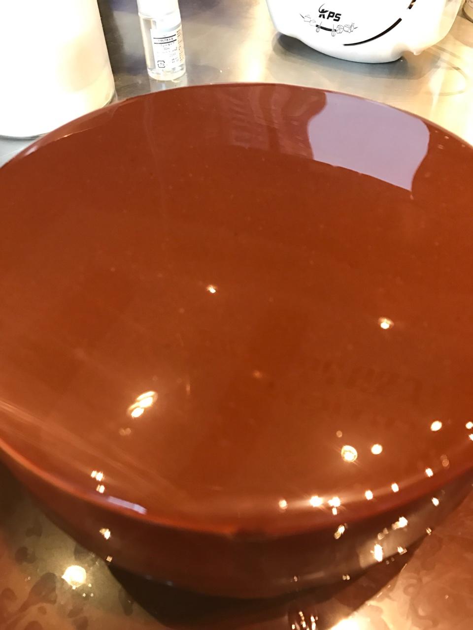 喷出来的蛋糕淋面（镜面）