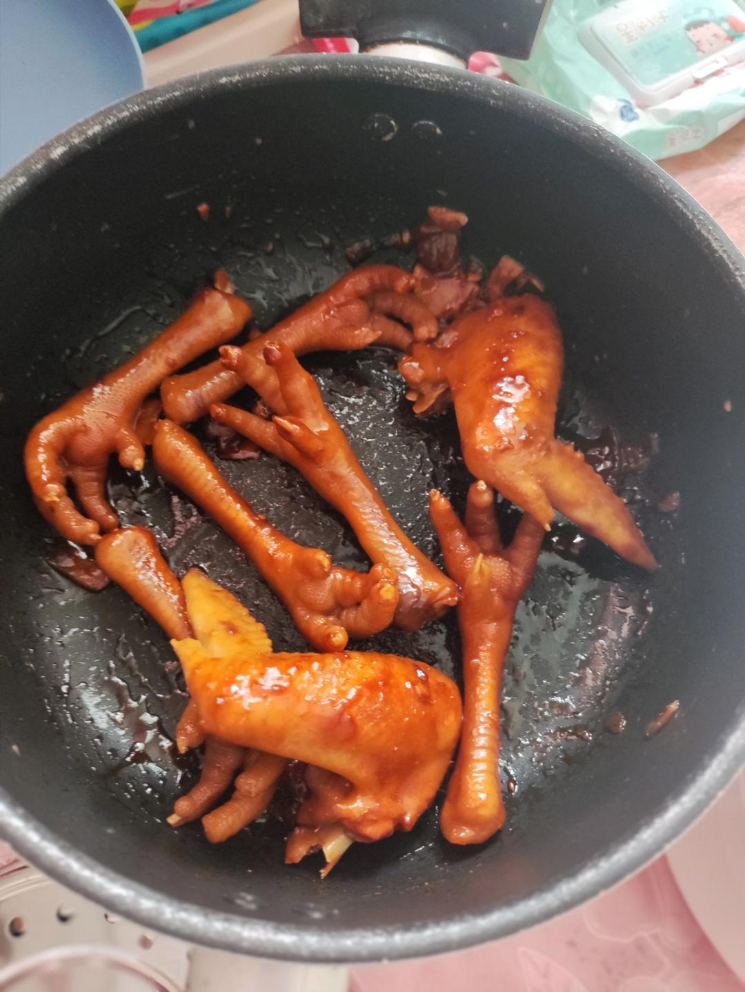 特色鸡爪饭店都吃不到的超级美味😆😆