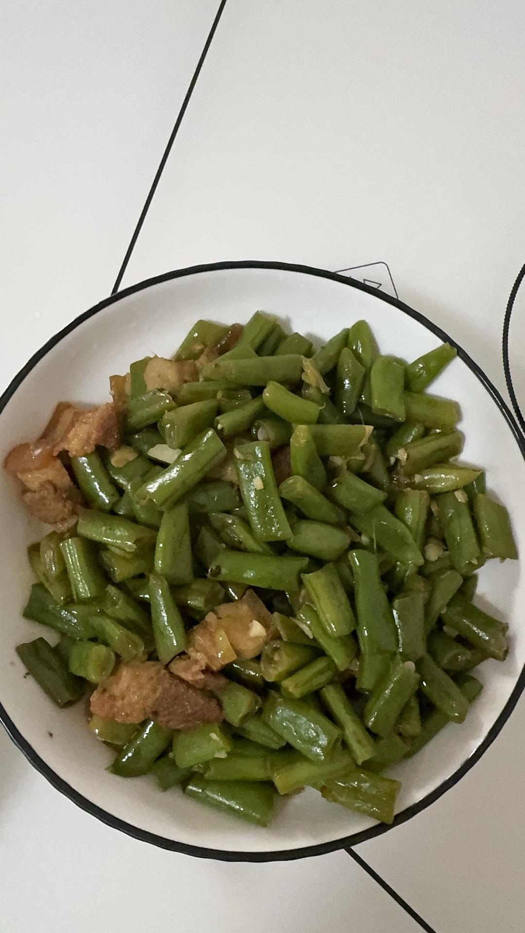 妈妈的豆角炒肉
