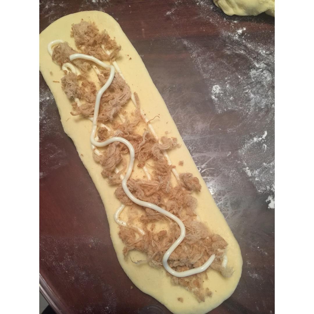 超好吃的肉松面包