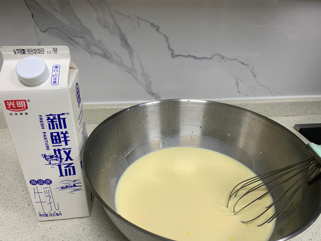网红牛奶软嫩蛋糕，软fufu，零失败！消耗牛奶的绝佳办法！