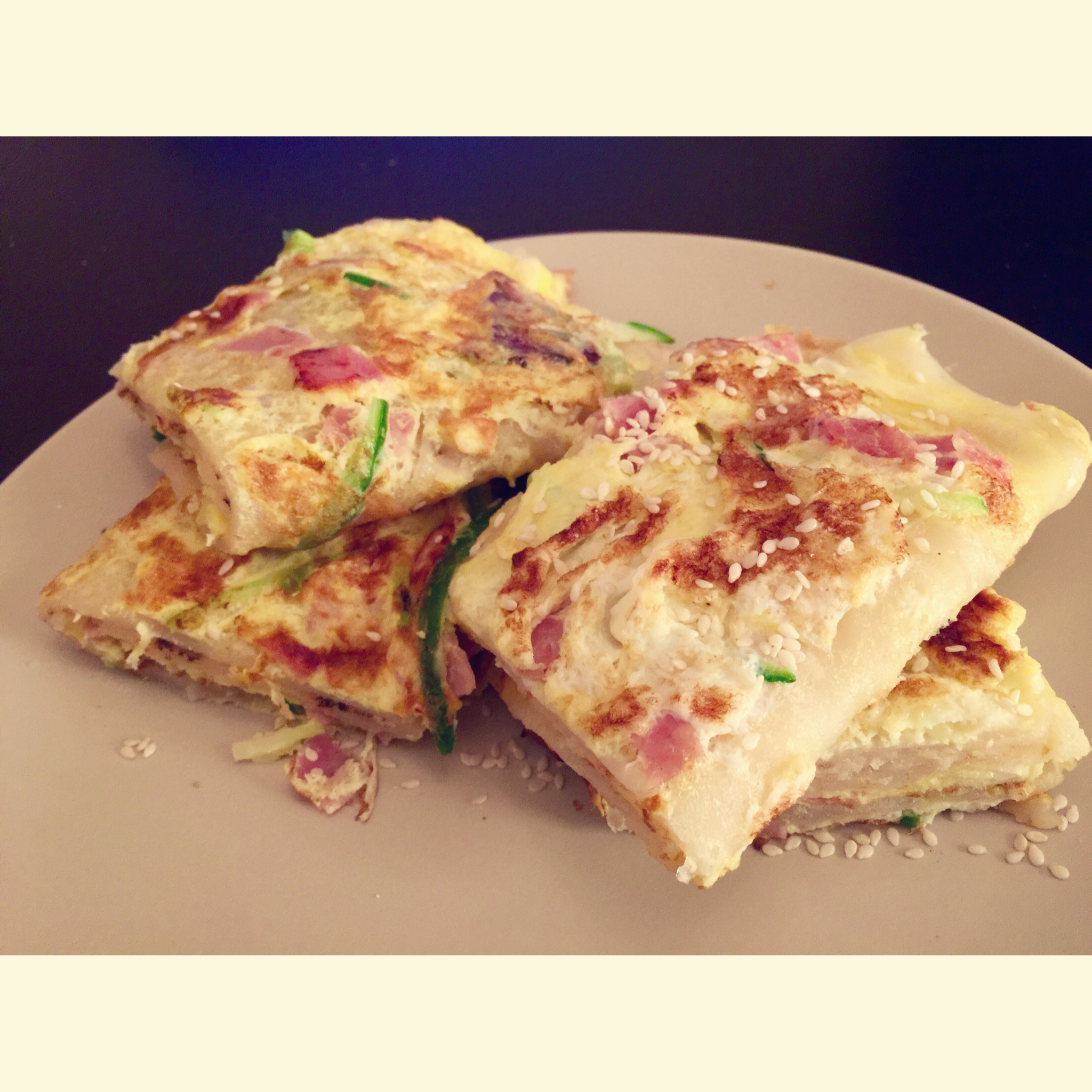 家常蛋饼-新手下厨 Chinese Egg Pancake