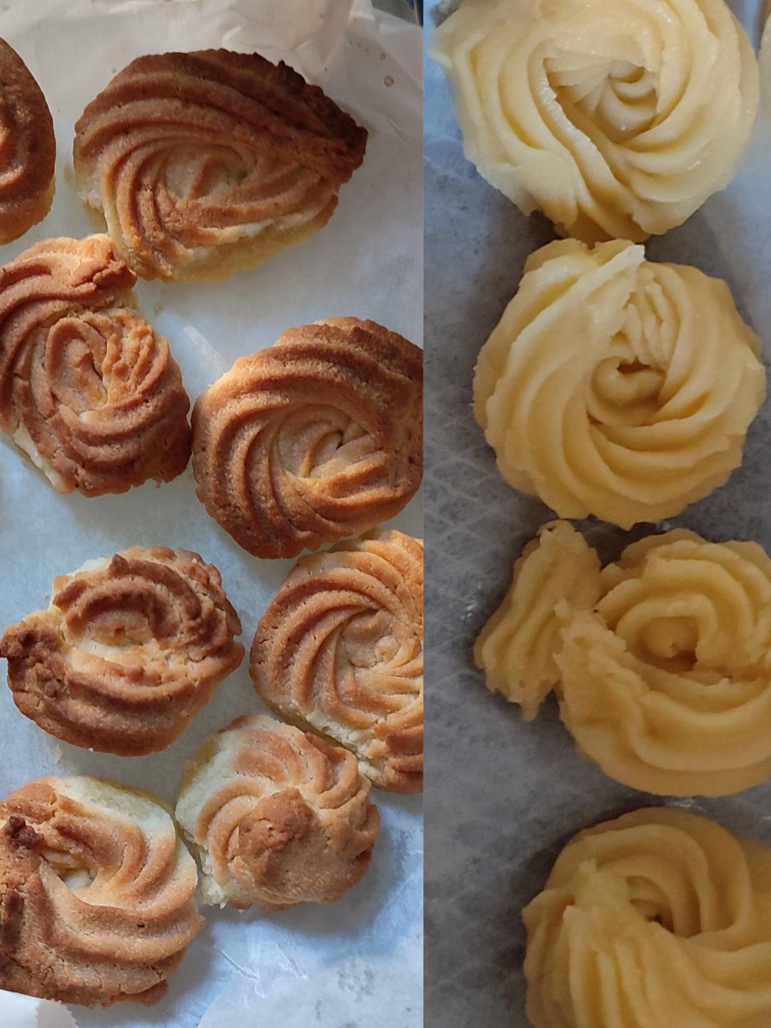 空气炸锅版原味曲奇饼干