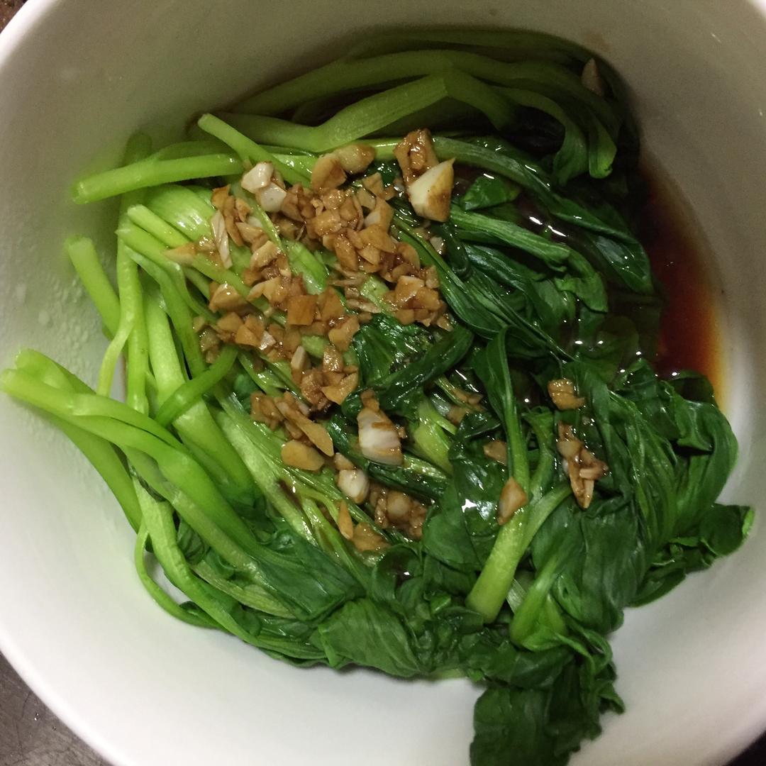 白灼青菜